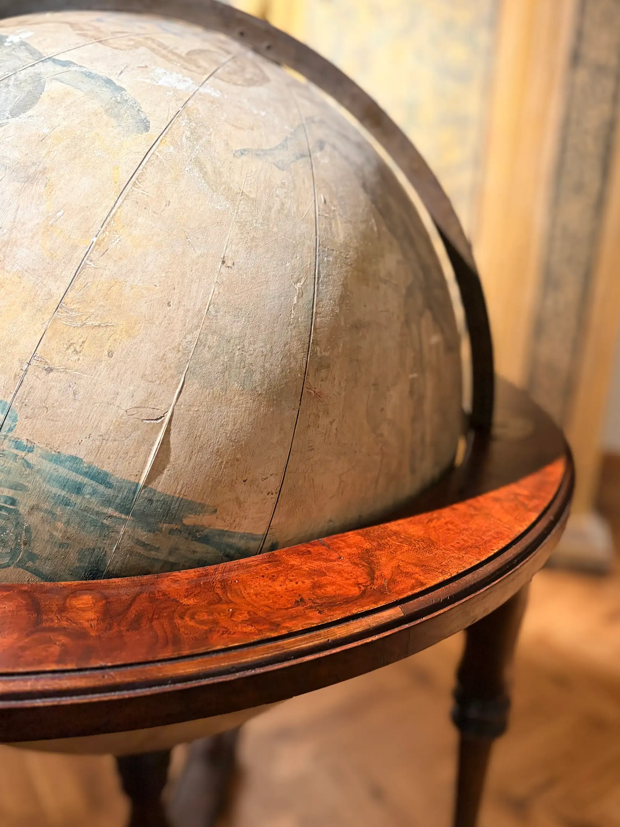 Globo Celeste Italiano del XIX Secolo su Base in Legno Tornito - immagine 15